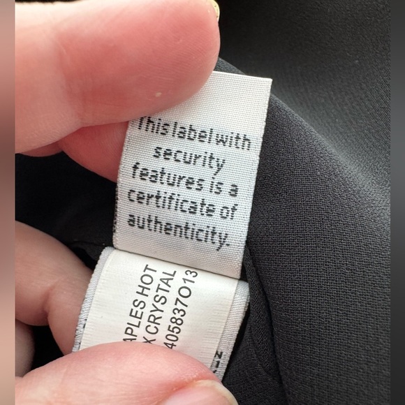 Diane Von Furstenberg NAPLES HOT FIX CRYSTAL Shorts Black Size 6 - Picture 12 of 15